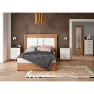 Cabecero Moon Cambrian/Blanco