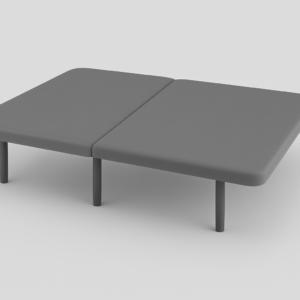 base tapizada partida en kit