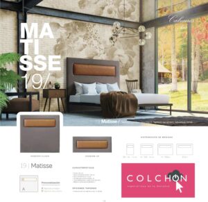 Cabecero MATISSE de Marpe