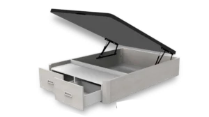 Canapé de Madera con Cajones