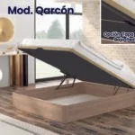 Canapé arcón madera almacenaje dormitorio Madrid