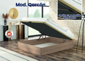 Canapé arcón madera almacenaje dormitorio Madrid