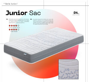 Colchón JUNIOR SAC de Gomarco