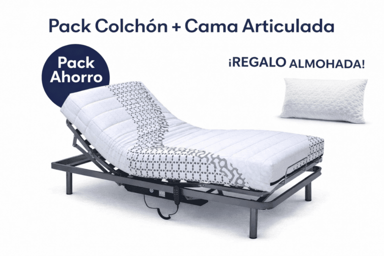 Pack Colchón y CAMA ARTICULADA