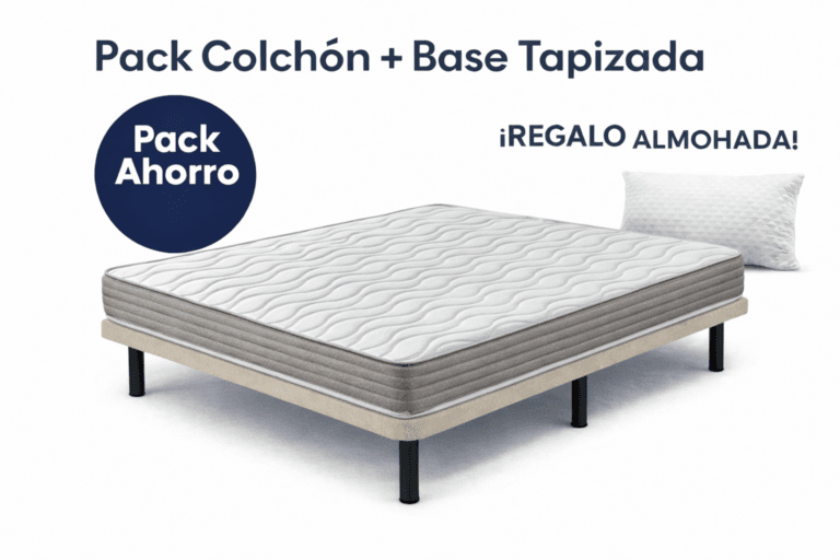 Pack Colchón Viscoelástico y Base
