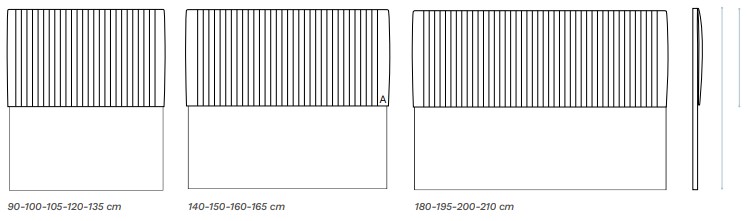 Croquis Cabecero FOLD de Gomarco