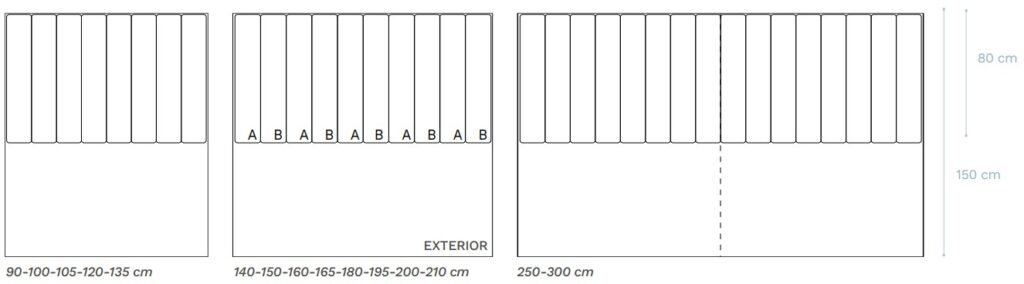 Croquis Cabecero VITA de Gomarco