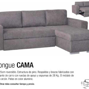 Sofá Chaiselonge Cama