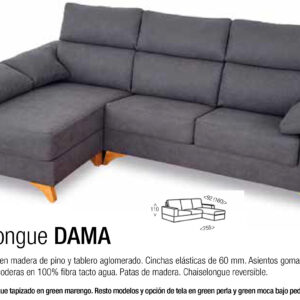 Sofá Chaiselonge Dama