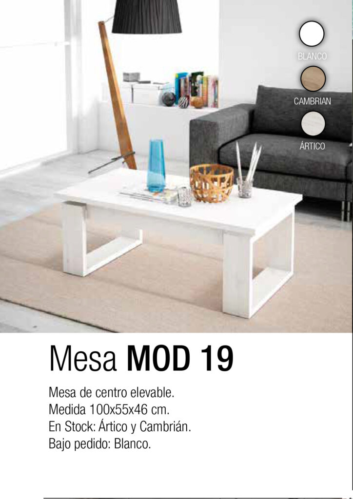 Mesa de centro Mod. 19