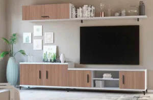 Mueble de salón barato Rayas