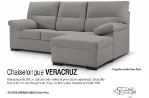 Sofá Chaiselonge Modelo Veracruz