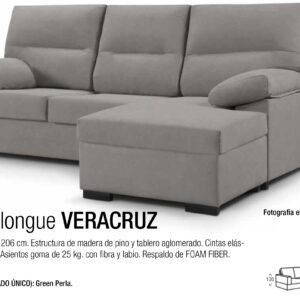 Sofá Chaiselonge Modelo Veracruz