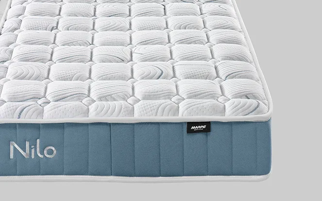Colchón Nilo de Marpe para cama juvenil con muelles ensacados y viscoelástica Formadapt