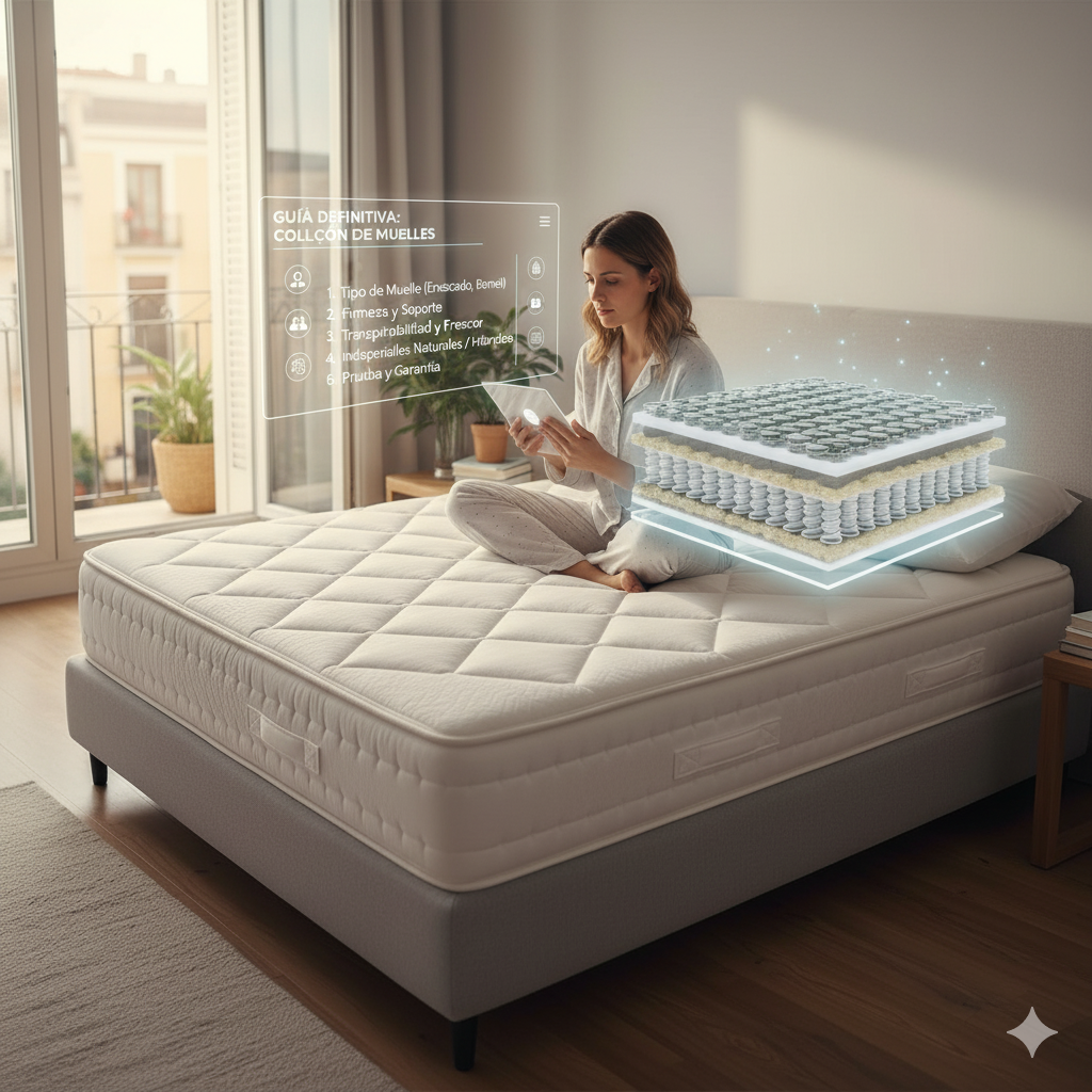 elegir el colchón de muelles