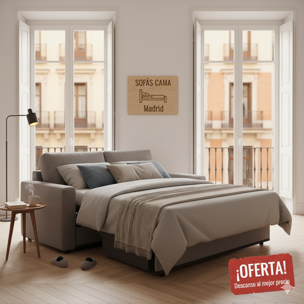 Sofás Cama baratos en Madrid