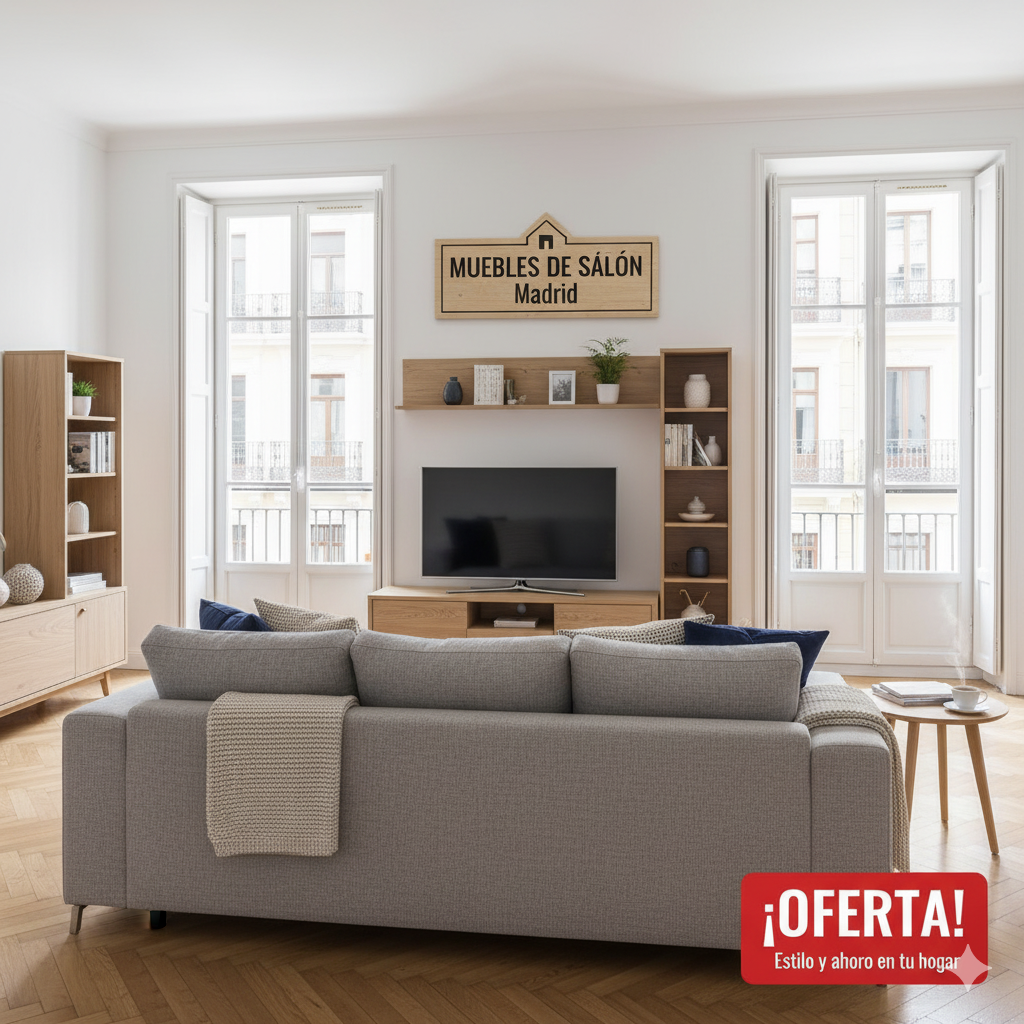 Muebles de Salón Baratos en Madrid