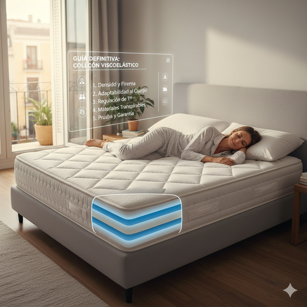 Guía definitiva para elegir el colchón viscoelástico perfecto