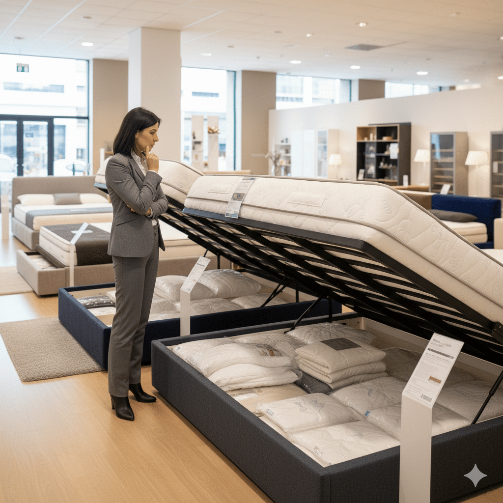 Canapés Arcón apertura lateral