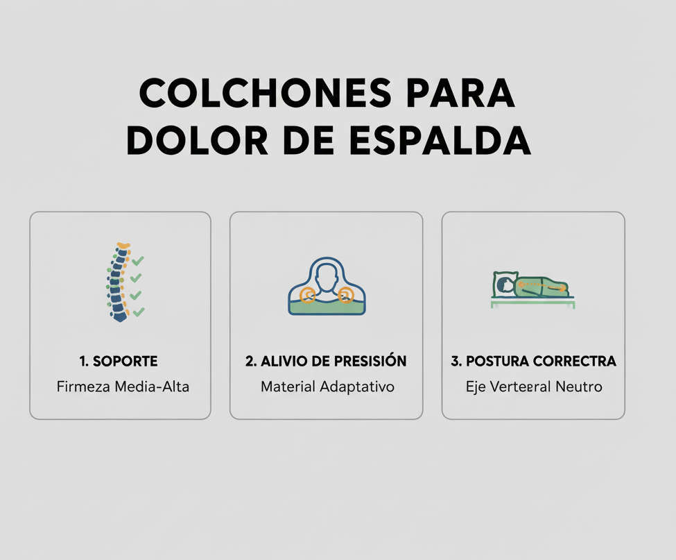 Colchones para dolor de espalda