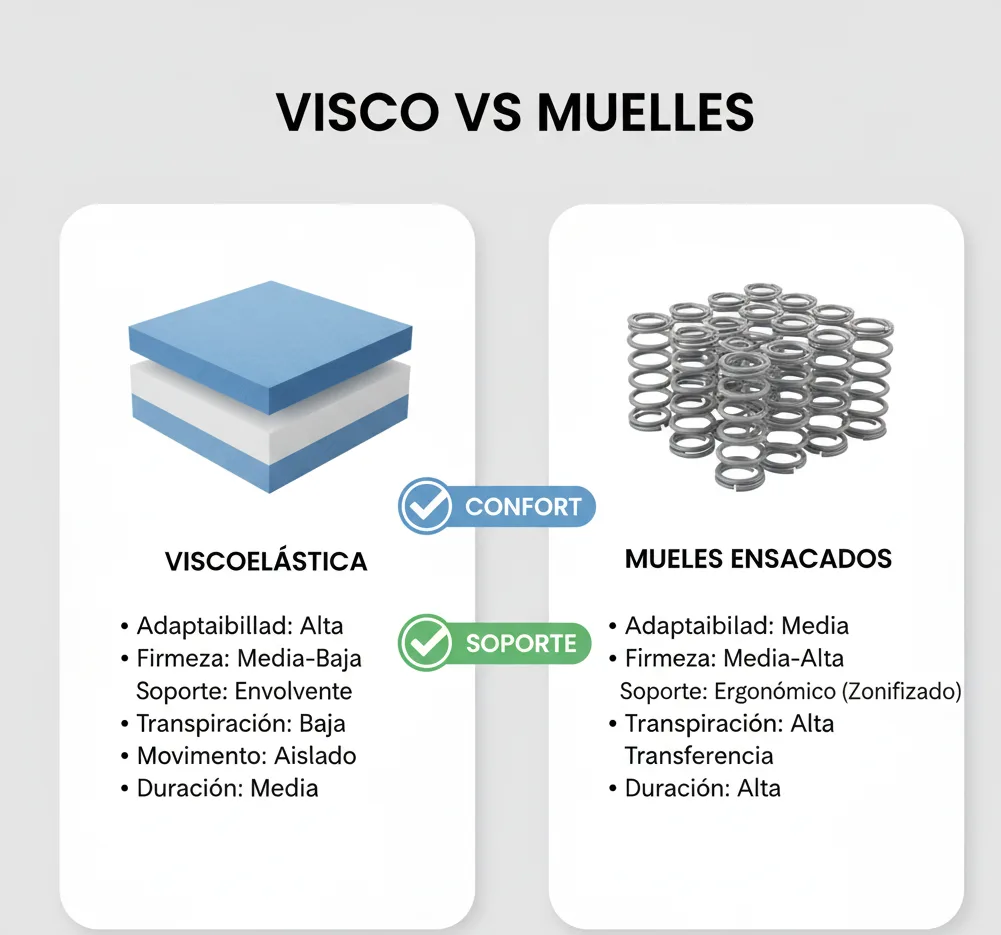 Visco vs Muelles