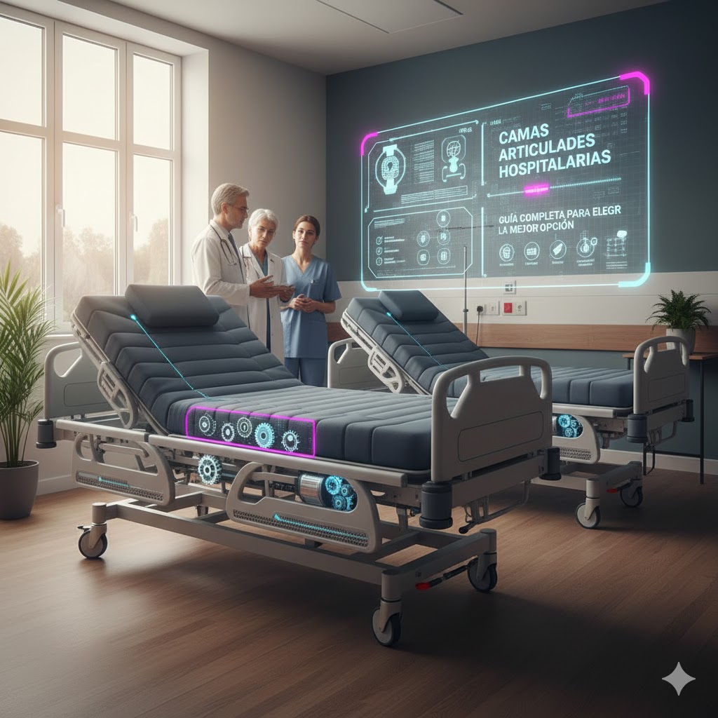 Camas articuladas hospitalarias