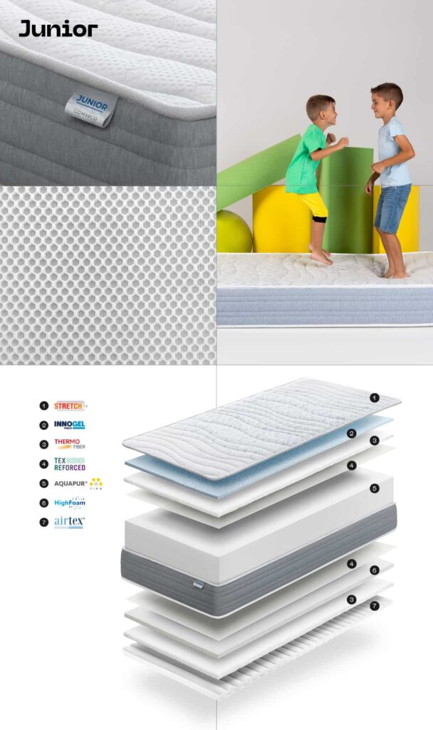 colchon junior de Gomarco