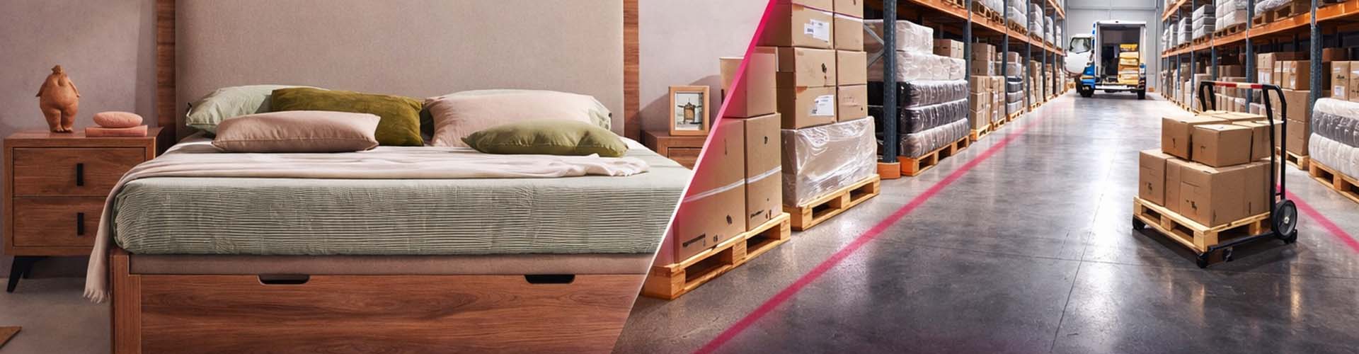 Canapés arcón de madera en Madrid