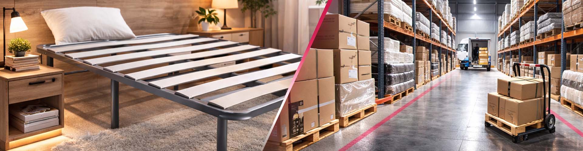 Somier de láminas de madera en Madrid