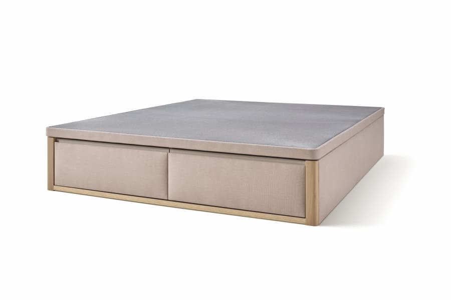 Canapé Premium Drawer abierto con cajón y arcón