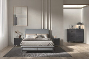 Canapé KOALA BEDS Secret-Drawer – ejemplo de acabado y almacenaje en dormitorio