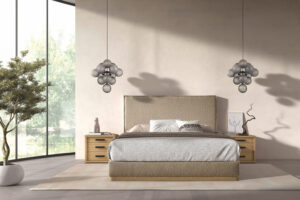 Canapé KOALA BEDS True-TOC-tapa oculta– ejemplo de acabado y almacenaje