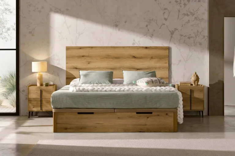 Canapé KOALA BEDS Comfort GAP 3D – ejemplo de acabado y almacenaje
