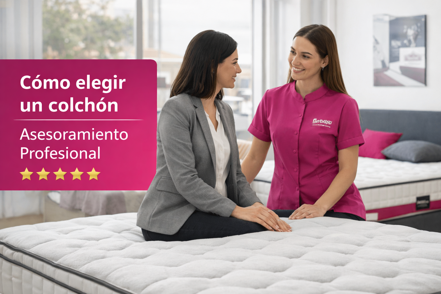 Cómo elegir un colchón según peso, postura y firmeza