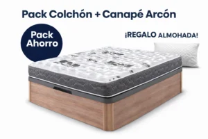 Pack Colchón Firme con Canapé Arcón | Oferta en Madrid