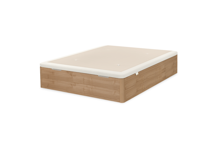 Canapé abatible Sonpura Gran Store con tapa 3D antideslizante y cajón de madera de 38 cm de altura exterior
